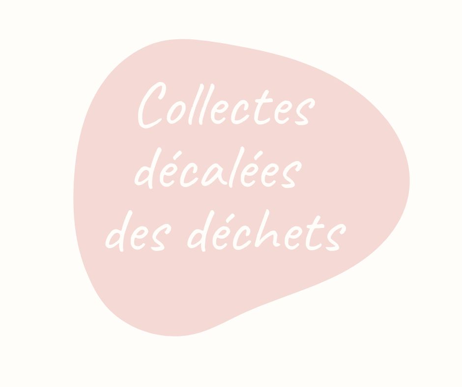Collectes des déchets décalées au samedi 16 novembre