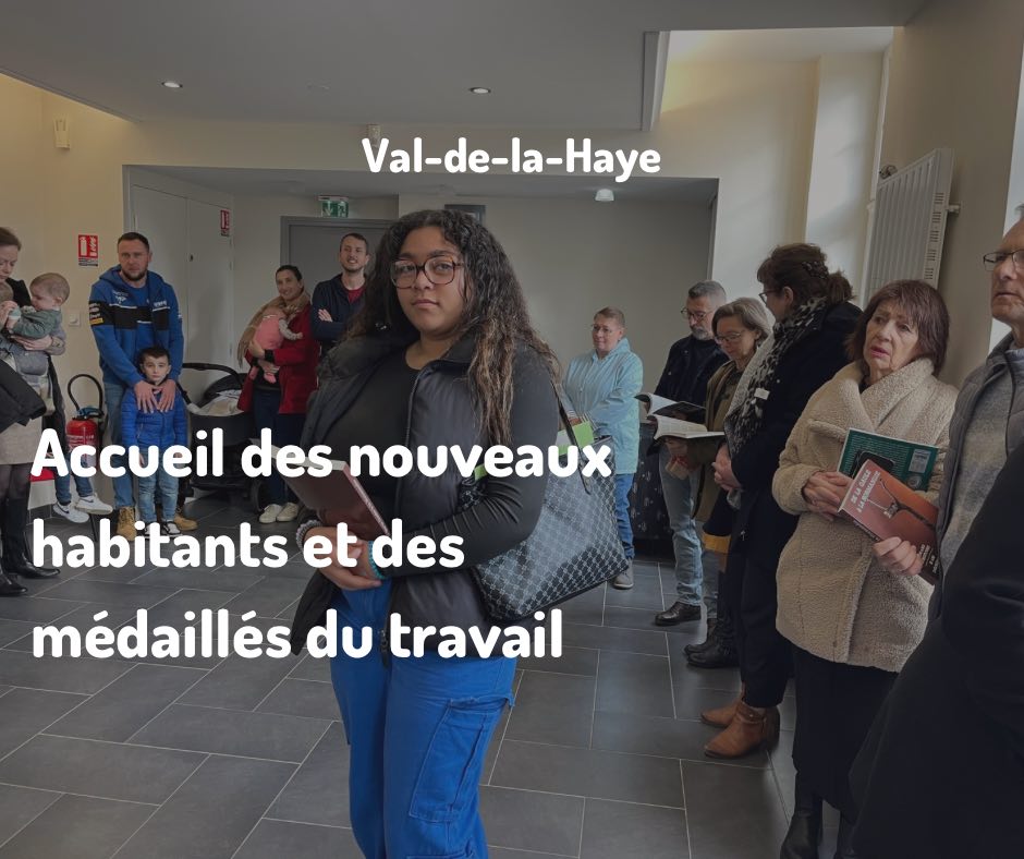 Accueil des nouveaux habitants et remise des médailles du travail