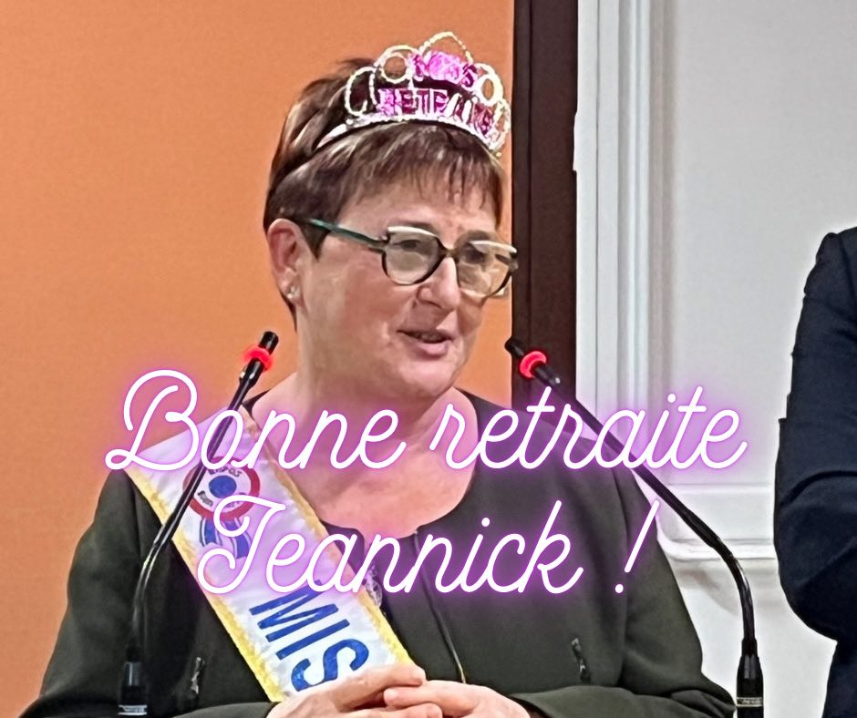 Bonne retraite Jeannick !