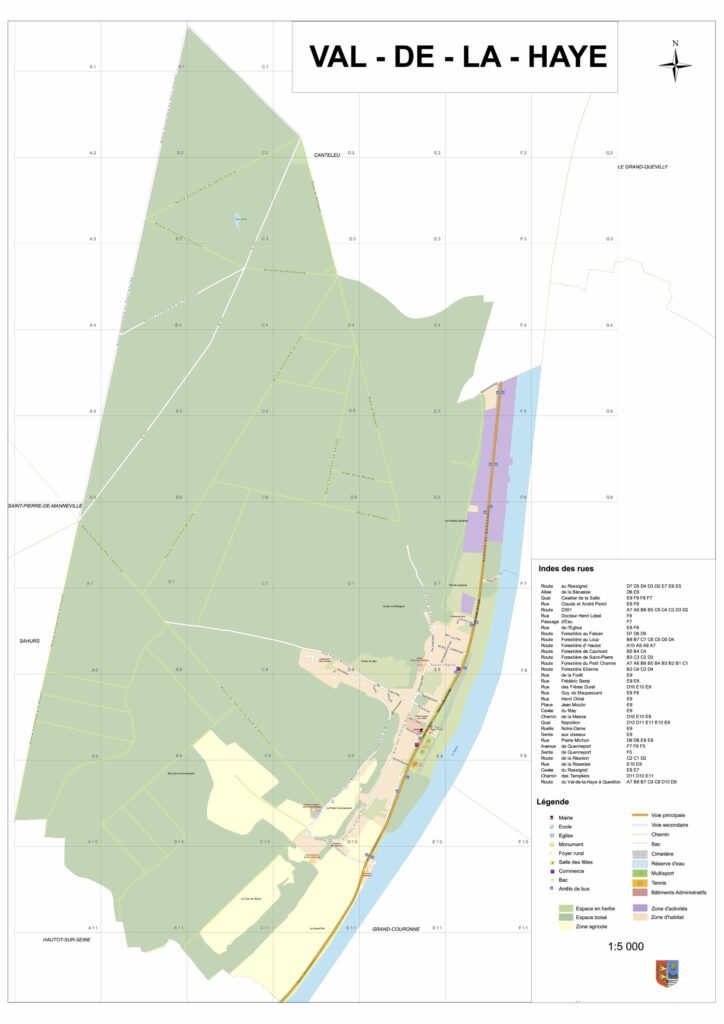 plan Val de la Haye