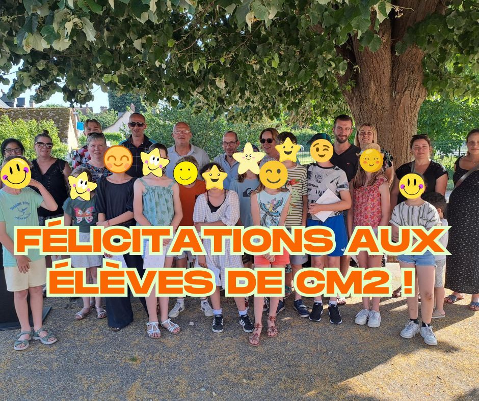 Les élèves de CM2 récompensés