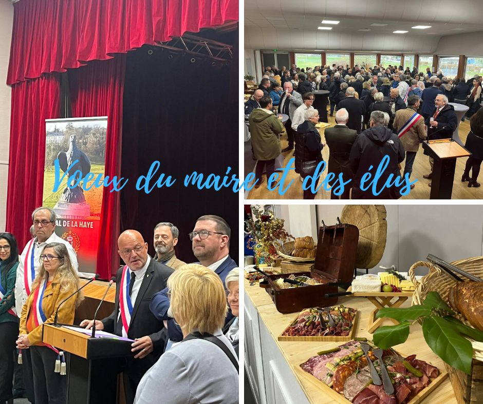 Une cérémonie de voeux conviviale