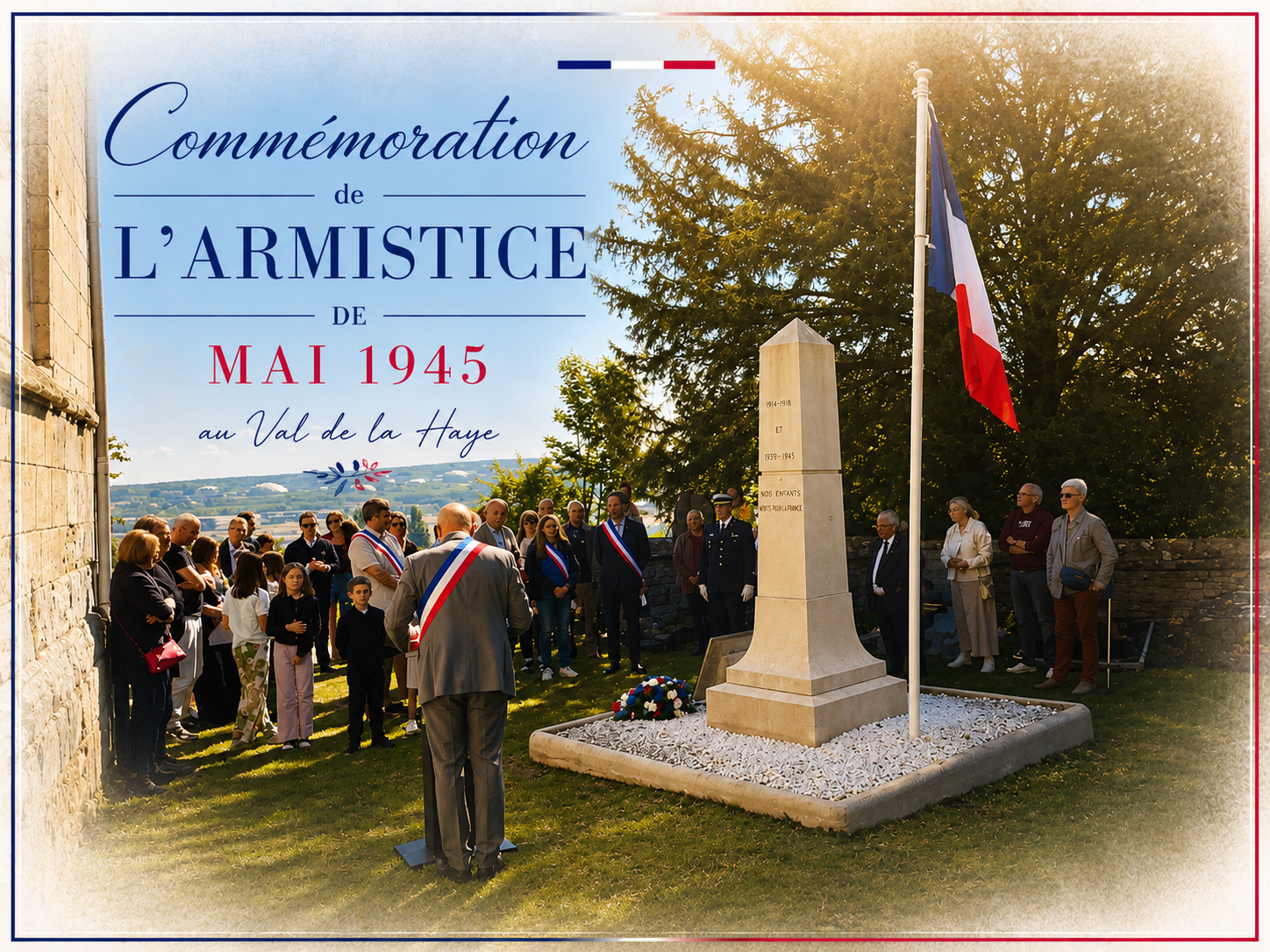 Retour en images sur la cérémonie de Commémoration de l&rsquo;Armistice du 8 mai 1945