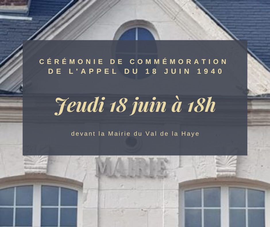 Commémoration de l&rsquo;Appel du 18 juin 1940