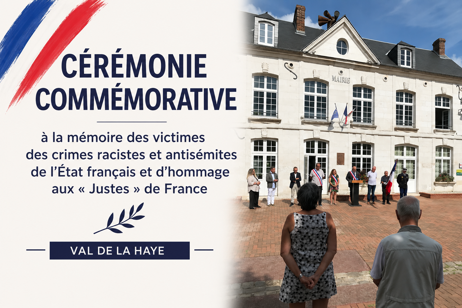 Cérémonie de recueillement