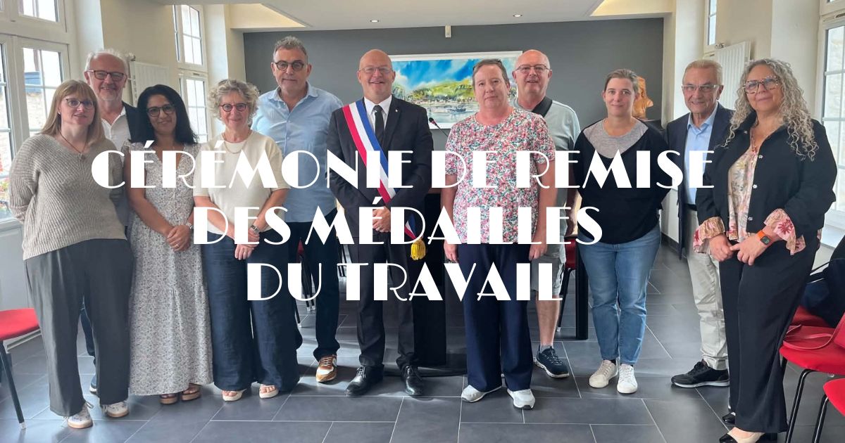 Cérémonie de remise des médailles du travail